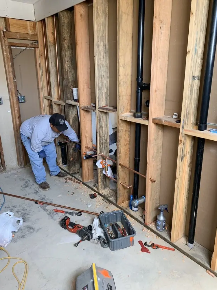 Commercial rough-in plumbing for Trenchless Sewer Repair in Mastic Beach